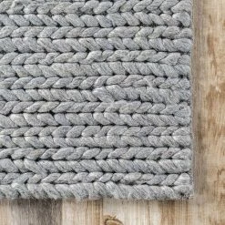 NuLOOM Chunky Cable Solid Wool Rug Navy 21 NuLOOM Chunky Cable Solid Wool Rug Navy -nuLOOM Sales Store unnamed file 1002