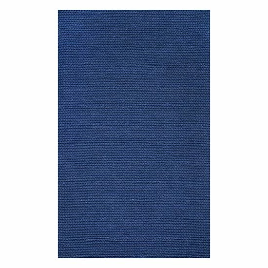 NuLOOM Chunky Cable Solid Wool Rug Navy 14 NuLOOM Chunky Cable Solid Wool Rug Navy - Image 12