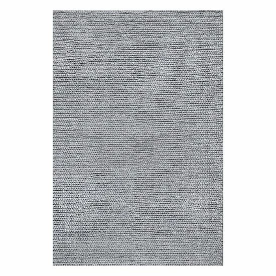NuLOOM Chunky Cable Solid Wool Rug Navy 17 NuLOOM Chunky Cable Solid Wool Rug Navy - Image 15