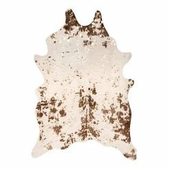NuLOOM Iraida Faux Cowhide Rug Black -nuLOOM Sales Store unnamed file 1028