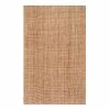 NuLOOM Ashli Solid Jute Rug Off White