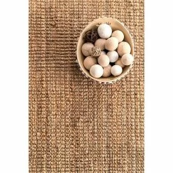 NuLOOM Ashli Solid Jute Rug Off White -nuLOOM Sales Store unnamed file 1034