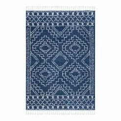 NuLOOM Vasiliki Moroccan Tribal Tassel Rug Blue 28 NuLOOM Vasiliki Moroccan Tribal Tassel Rug Blue -nuLOOM Sales Store unnamed file 1055