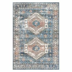 NuLOOM Mae Machine Washable Tribal Motif Rug Light Gray -nuLOOM Sales Store unnamed file 1071