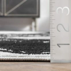 NuLOOM Thomas Paul Serpent Area Rug Black White -nuLOOM Sales Store unnamed file 1128