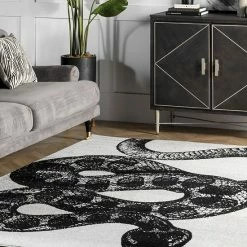 NuLOOM Thomas Paul Serpent Area Rug Black White -nuLOOM Sales Store unnamed file 1134