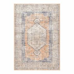 NuLOOM Vintage Jacquie Floral Rug Peach -nuLOOM Sales Store unnamed file 1141