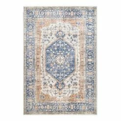 NuLOOM Vintage Jacquie Floral Rug Peach -nuLOOM Sales Store unnamed file 1143