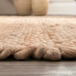 NuLOOM Hailey Solid Jute Rug Natural 14 NuLOOM Hailey Solid Jute Rug Natural -nuLOOM Sales Store unnamed file 1153