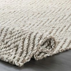 NuLOOM Vania Chevron Jute Rug Bleached -nuLOOM Sales Store unnamed file 1175
