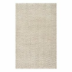 NuLOOM Vania Chevron Jute Rug Bleached -nuLOOM Sales Store unnamed file 1182