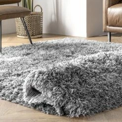 NuLOOM Kristan Shag Rug Gray -nuLOOM Sales Store unnamed file 1188