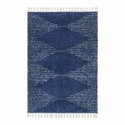 NuLOOM Bria Moroccan Diamond Tassel Rug Gray -nuLOOM Sales Store unnamed file 1205