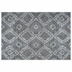 NuLOOM Iola Easy Shag Lattice Rug Pink -nuLOOM Sales Store unnamed file 122