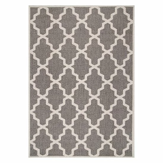 NuLOOM Gina Moroccan Trellis Indoor Outdoor Rug Taupe 14 NuLOOM Gina Moroccan Trellis Indoor Outdoor Rug Taupe - Image 12