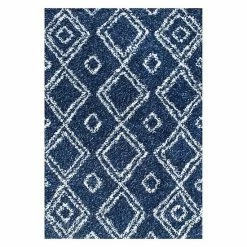NuLOOM Iola Easy Shag Lattice Rug Pink -nuLOOM Sales Store unnamed file 123