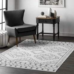 NuLOOM Noa Machine Tribal Moroccan Washable Rug -nuLOOM Sales Store unnamed file 1231