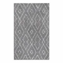 NuLOOM Beulah Geometric Shag Rug Gray 25 NuLOOM Beulah Geometric Shag Rug Gray -nuLOOM Sales Store unnamed file 1295