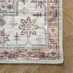NuLOOM Banks Machine Washable Faded Vintage Rug -nuLOOM Sales Store unnamed file 1308