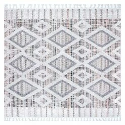 NuLOOM Journey Shaggy Checkered Tiles Area Rug Pink -nuLOOM Sales Store unnamed file 1399