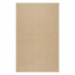 NuLOOM Orsay Solid Sisal Rug Light Gray -nuLOOM Sales Store unnamed file 1463