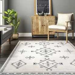 NuLOOM Evalyn Machine Washable Southwestern Motif Area Rug -nuLOOM Sales Store unnamed file 1492