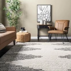 NuLOOM Morgan Contemporary Diamond Soft Shag Fringe Rug -nuLOOM Sales Store unnamed file 1507