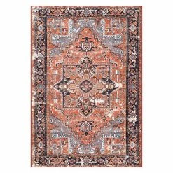 NuLOOM Vintage Sherita Area Rug Red