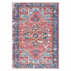 NuLOOM Vintage Sherita Area Rug Red -nuLOOM Sales Store unnamed file 1516