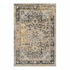 NuLOOM Bodrum Raylene Vintage Persian Framed Floral Rug Gold -nuLOOM Sales Store unnamed file 1528