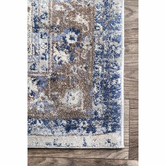 NuLOOM Vintage Lilah Medallion Rug 4 NuLOOM Vintage Lilah Medallion Rug - Image 2