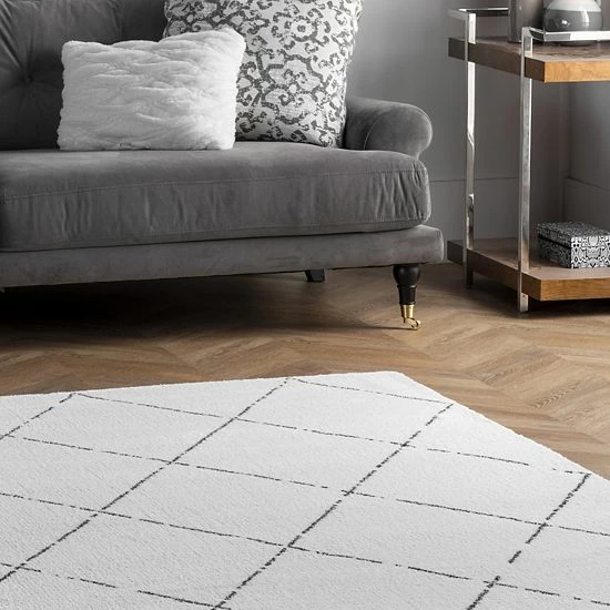 NuLOOM Ombre Abstract Shag Rug Natural 11 NuLOOM Ombre Abstract Shag Rug Natural - Image 9