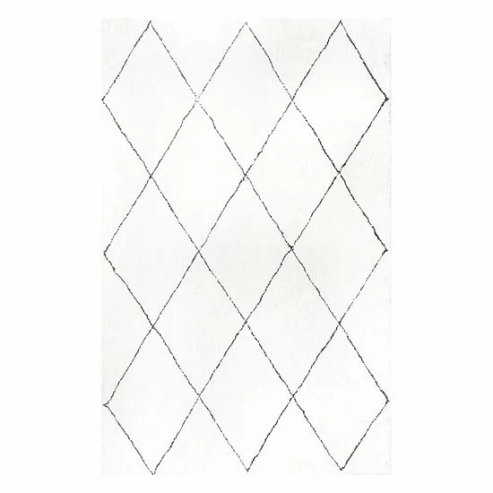 NuLOOM Ombre Abstract Shag Rug Natural 13 NuLOOM Ombre Abstract Shag Rug Natural - Image 11