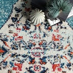 NuLOOM Vintage Medallion Veronica Rug Blue -nuLOOM Sales Store unnamed file 1580