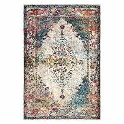 NuLOOM Vintage Medallion Veronica Rug Blue -nuLOOM Sales Store unnamed file 1585