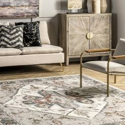 NuLOOM Mali Machine Washable Traditional Medallion Area Rug -nuLOOM Sales Store unnamed file 1612