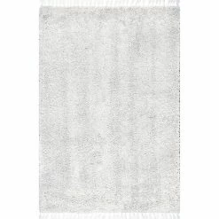 NuLOOM Neva Casual Plush Shag Rug Ivory -nuLOOM Sales Store unnamed file 162