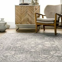 NuLOOM Mia Machine Washable Geometric Medallion Rug -nuLOOM Sales Store unnamed file 1626