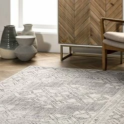 NuLOOM Mia Machine Washable Geometric Medallion Rug -nuLOOM Sales Store unnamed file 1628