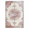 NuLOOM Sunny Wildflower Framed Medallion Rug Blue