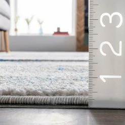 NuLOOM Sunny Wildflower Framed Medallion Rug Blue 18 NuLOOM Sunny Wildflower Framed Medallion Rug Blue -nuLOOM Sales Store unnamed file 1655