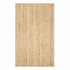 NuLOOM Rigo Solid Jute Rug Off White