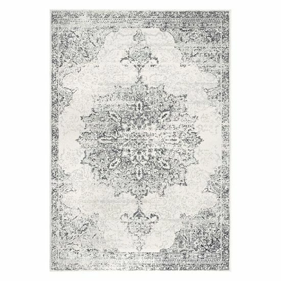 NuLOOM Sunny Wildflower Framed Medallion Rug Blue 13 NuLOOM Sunny Wildflower Framed Medallion Rug Blue - Image 11