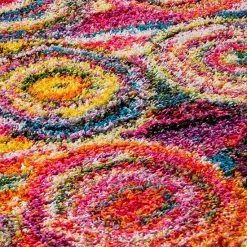 NuLOOM Kindra Colorful Circles Shag Rug -nuLOOM Sales Store unnamed file 1669