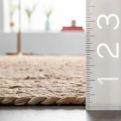 NuLOOM Rigo Solid Jute Rug Off White 19 NuLOOM Rigo Solid Jute Rug Off White -nuLOOM Sales Store unnamed file 170