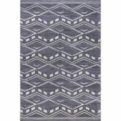 NuLOOM Joni Tribal Machine Washable Indoor Outdoor Area Rug Blue -nuLOOM Sales Store unnamed file 1704