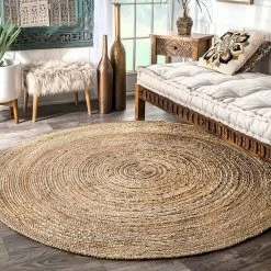 NuLOOM Rigo Solid Jute Rug Off White 22 NuLOOM Rigo Solid Jute Rug Off White -nuLOOM Sales Store unnamed file 173