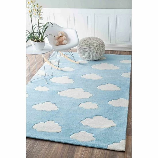 NuLOOM Cine Sachiko Cloudy Rug Pink 4 NuLOOM Cine Sachiko Cloudy Rug Pink - Image 2