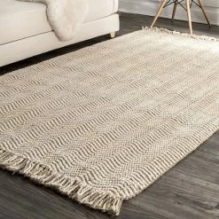 Alternative view of NuLOOM Don Jute Fringe Rug
