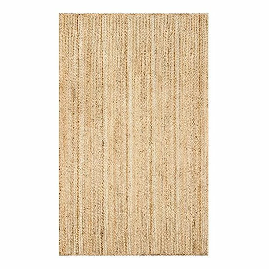 NuLOOM Rigo Solid Jute Rug Off White 11 NuLOOM Rigo Solid Jute Rug Off White - Image 9